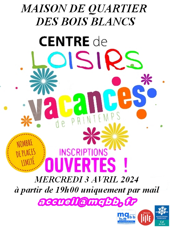 Ouverure vacances printemps2024