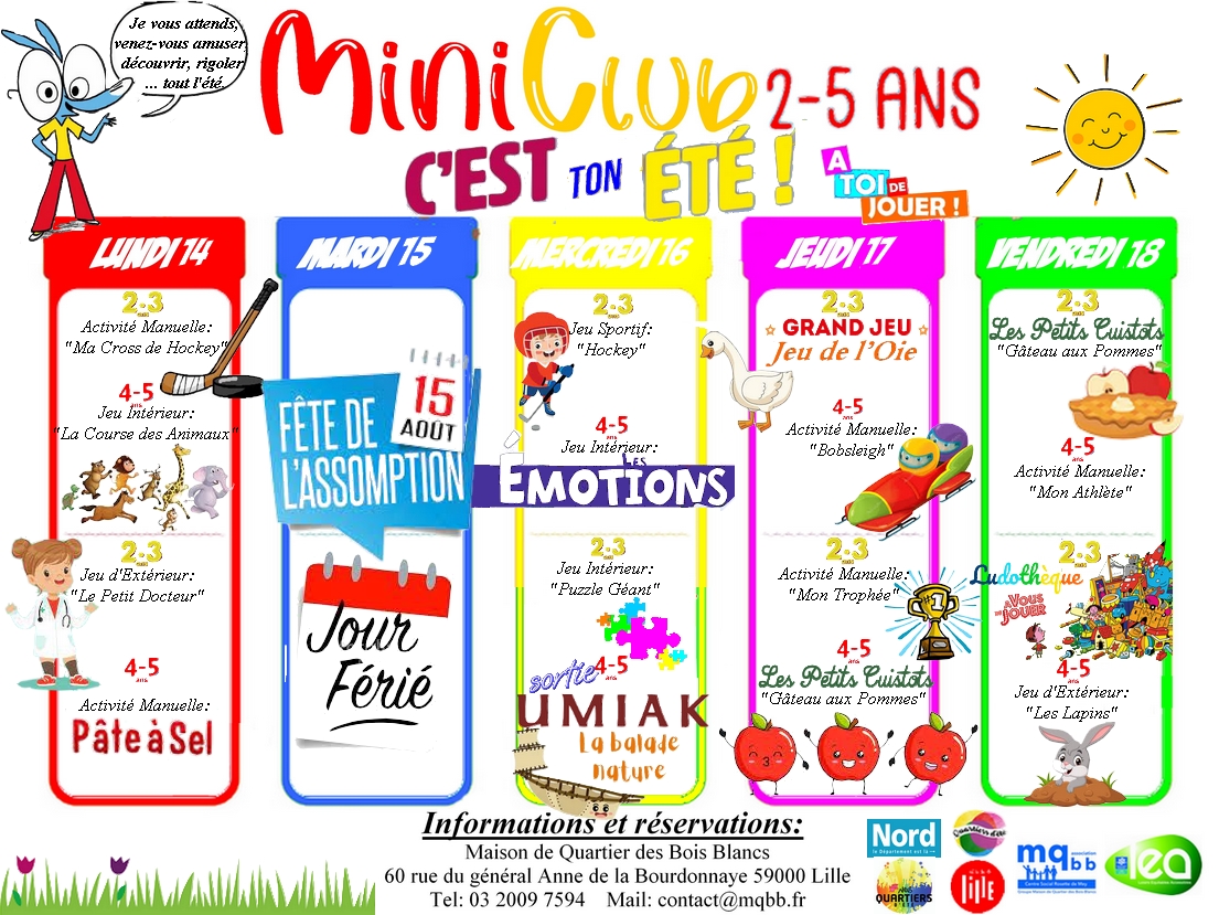 Planning Mater Vac aout 3 2023